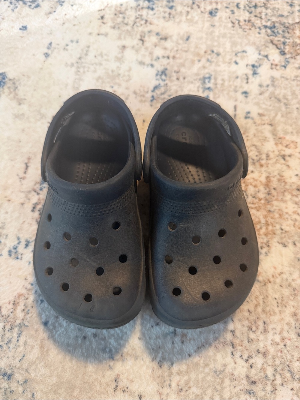 CROCS Kids Dark Blue Classic Clogs